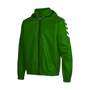 Men's Blue Hooded <b>Racer</b> <b>Jacket</b> Solid Color Zipper Closure Windproof Polyester Sporty Autumn Wear - Product Image 6