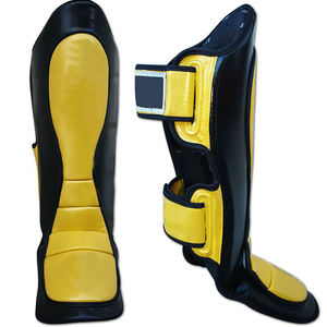 Protège-tibias et protège-pieds de boxe personnalisés en cuir, EVA, PU, néoprène – Équipement d'entraînement de kickboxing – Fournisseur en gros OEM ODM - Product Image 6