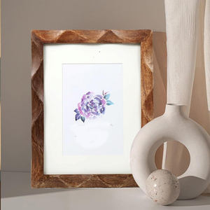 Table de bureau moderne rustique en bois de qualité supérieure, finition lisse, faite à la main, écologique, pièce de décoration contemporaine pour la maison - Product Image 5