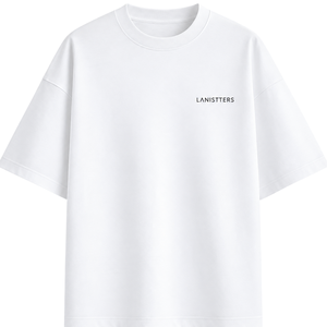 Men Oversized Crew Neck <b>Tshirt</b> Short Sleeve Drop Shoulder Relaxed Fit Minimal Casual Streetwear Wholesale Custom Fashion Tee Top - Product Image 1