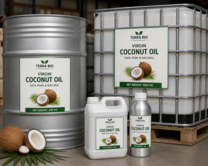 Aceite de coco virgen extra de alta calidad Aceite esencial puro para hidratar la piel Mejor precio Exportadores al por mayor Proveedores India - Product Image 4