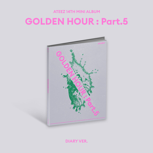 ATEEZ - 14º MINI ÁLBUM [GOLDEN HOUR: Part.5] (Versión Photobook) con fototarjeta POB - Product Image 2
