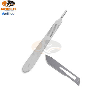 ใบมีดผ่าตัดเบอร์ 10 ปลอดเชื้อ ผลิตจากเหล็กกล้าคาร์บอน สำหรับการผ่าตัดที่มีความแม่นยำ ใช้แล้วทิ้ง เกรดทางการแพทย์ คมกริบ สำหรับโรงพยาบาลมืออาชีพ - Product Image 2