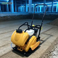 Compacteur à plaque thermique 5,5 CV 15KN, piqueur vibrant robuste pour le compactage de sols, la construction de routes en asphalte et les travaux dans le désert, à vendre