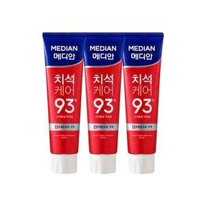 Dentifricio Median Max Fresh (120g) Rosso con Polvere di Perle, Prodotto Premium per l'Igiene Orale - Product Image 1