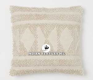 Handwoven Boho Outdoor <b>Pillow</b> Cover Hot Selling Unique Handwoven Decorative <b>Throw</b> <b>Pillow</b> with Vintage Pattern ITHL - Product Image 3