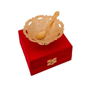 Decorative Serving <b>Bowl</b> for Dry Fruits Snacks Gifting Perfect for Home Decor Dining Diwali New Year Christmas - Product Image 2