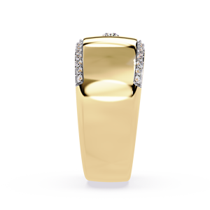 Découvrez l'éclat d'un diamant rond cultivé en laboratoire en or 10 carats |   Pierre précieuse certifiée IGI pour bagues de fiançailles tendance - Product Image 2