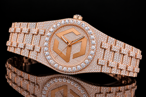 Luxury Stainless Steel Moissanite Diamond Iced Out <b>Watch</b> Men <b>Women</b> Fashion Wristwatch - Product Image 3