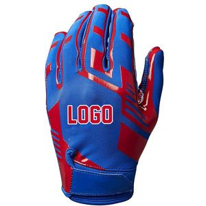 Guantes Personalizados para Receptor de Fútbol Americano, Palma Superior Transpirable, Antideslizantes, Diseño Elástico, Diseña Tus Propios Guantes Profesionales para Toda la Temporada - Product Image 6