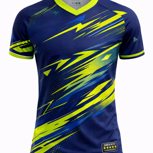 เสื้อกีฬาแห้งเร็วแบบกำหนดเองสำหรับผู้หญิง ระบายอากาศได้ดี เสื้อยืดออกกำลังกาย ฟุตบอล วิ่ง ยิม ซับลิเมชั่น 100% - Product Image 1