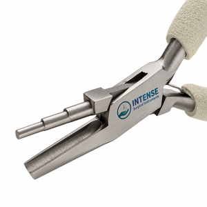 Alicates Profesionales de Acero Inoxidable para Fabricación de Joyería, Alicates de Precisión para Doblar Alambre y Formar Lazos con Agarre Cómodo - Product Image 1