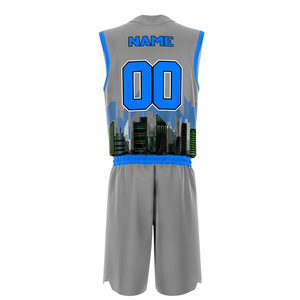 Ensemble d'uniformes de basketball de haute qualité, maillot de sport premium avec logo personnalisé, production en gros par usine OEM - Product Image 3