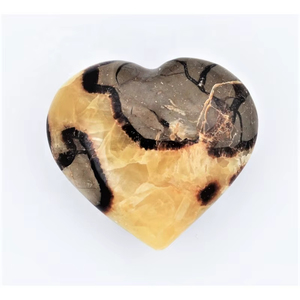 Corazones septarianos de cristal natural al por mayor, técnicas artesanales de piedras preciosas hechas a mano de gran tamaño para gemas de hadas de jade Feng Shui - Product Image 2