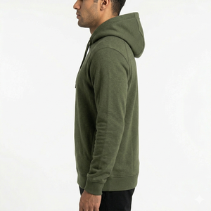 Sweat à capuche uni pour homme de qualité supérieure, sans fermeture éclair, doublure polaire douce, confortable, durable, décontracté, vente en gros - Product Image 2