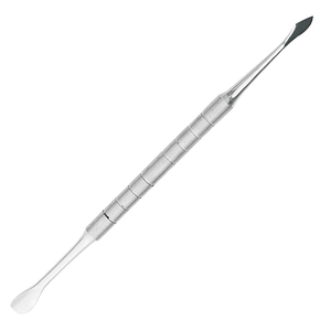 Empujador de Cutículas de Acero Inoxidable Avanzado, Limpiador de Cutículas Angulado, Cuchara Empujadora, Instrumento de Belleza para Salón - Product Image 2