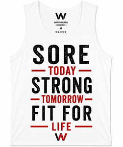 Venta al por Mayor de Camisetas sin Mangas para Hombre de Alta Calidad, Personalizadas con Serigrafía Frontal, 100% Algodón y Poliéster, Secado Rápido, Ropa Deportiva para Gimnasio - Product Image 2