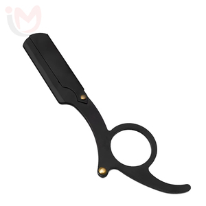 Maquinilla de Afeitar de Seguridad de Acero Inoxidable de Alta Calidad, Estilo Clásico, con Mango Ergonómico, Cuchilla Única Reemplazable para Afeitar la Cara, Cejas y Barba - Product Image 1