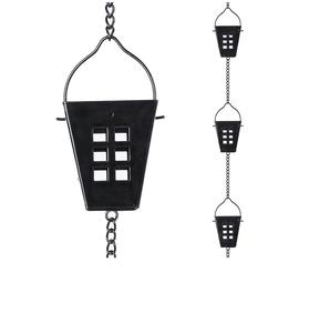 Cadena de Lluvia Metálica de Lujo, de Alta Calidad, para un Flujo de Agua Elegante en Arquitecturas Exteriores y Jardines - Product Image 3