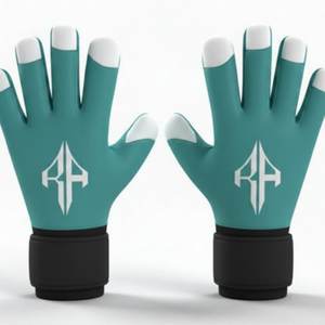 Gants de gardien de but unisexes respirants de haute qualité, matériau personnalisé en PU, protection des doigts et du pouce, par RIVIAN ATLANTIC - Product Image 6