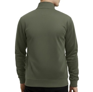 เสื้อกอล์ฟแขนยาวแบบซิปครึ่งตัว ดีไซน์ล่าสุด มีหลายสี ออกแบบโลโก้ของคุณเองได้ เสื้อซิปผู้ชาย - Product Image 3