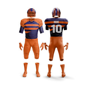 Meilleures ventes, dernier style, uniforme de football américain respirant à manches courtes pour adulte, confortable à porter - Product Image 6