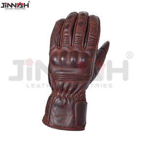 Servicios OEM, Guantes de Motocicleta de Buena Calidad, Impresión de Logotipo Personalizado, Guantes de Motocicleta de Cuero para Carreras - Product Image 4