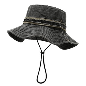 Outdoor Camping Hiking Washable Fisherman <b>Hat</b> for Women Denim Summer <b>Sun</b> Wide Brim Bucket <b>Hat</b> for <b>Men</b> - Product Image 1