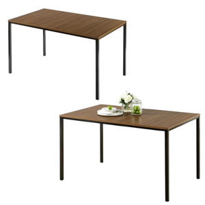 Tables à manger modernes et simples avec des couleurs en bois naturel, bonne fabrication au meilleur prix - Product Image 4