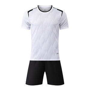 Ensemble de maillots de football unisexes personnalisés, tenue de football, kit léger et respirant à manches courtes, 100% polyester, sublimation, maillots de club - Product Image 2