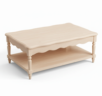 Table basse moderne pour salon, OEM ODM, artisanale, écologique, pliable, gonflable, en bois, qualité supérieure, pour intérieur