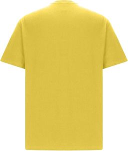 เสื้อยืดโอเวอร์ไซส์ทรงหลวม แบรนด์สตรีทแวร์ ผ้าฝ้ายแท้ 100% คุณภาพสูง แบบเรียบ ไม่มีลาย สำหรับผู้ชาย ไหล่ตก - Product Image 1