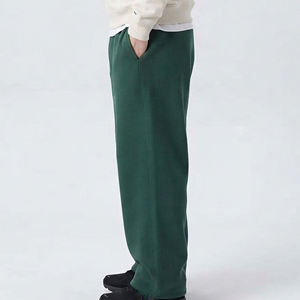 Nuevo Artículo: Pantalones Deportivos de Algodón para Hombre, Corte Ancho, Cintura Elástica con Cordón, Estilo Casual Holgado y Transpirable para Otoño, con Bolsillos Laterales - Product Image 6