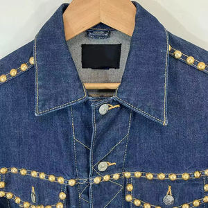Best Price Hot Selling Denim Men's <b>Jackets</b> Custom Designed Plain <b>Jacket</b> For Man Wholesale Price Men's Denim <b>Rhinestone</b> <b>Jacket</b> - Product Image 4
