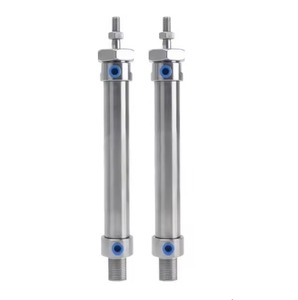 SS304/SS316 MA Mini Pneumatic Air Cylinder NBR Seal Compact Air <b>Actuator</b> 1 Year Warranty - Product Image 3