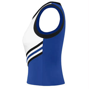 Derniers modèles d'uniformes de cheerleading 100% polyester, prix de gros OEM - Product Image 5