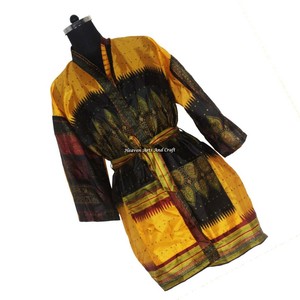 KS002 African Caftan Night Wear Maxi Colorful Design Women Short Kaftan Hippie Boho Dress Vintage Sari <b>Kimono</b> Short <b>Plus</b> <b>Size</b> - Product Image 4