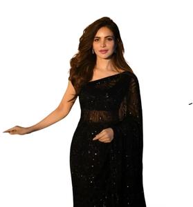 Sarees Tradicionales Indios y Pakistaníes para Adultos, Colección Clásica de Seda, Elegantes Sarees Tradicionales Inspirados en India y Pakistán - Product Image 3