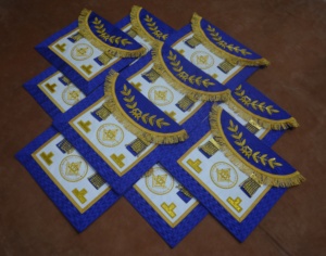 Masonic Scottish Rite Master Mason Apron Grand Lodge of Israel Master Mason Apron - Product Image 4