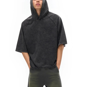 Sudadera Personalizada para Hombre y Mujer, Estilo Vintage, Cuello Redondo, Oversize, Ropa Urbana, Proveedor OEM ODM - Product Image 5