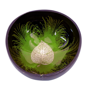 Custom OEM/ODM Wholesale Vietnamese Lacquer Natural <b>Coconut</b> <b>Shell</b> Serving Bowls Set - Product Image 4