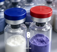 Poudre de tétrapeptide lyophilisée de haute pureté, qualité alimentaire, matière première cosmétique