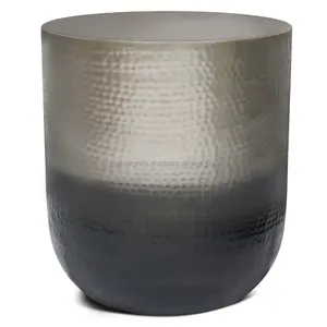 Mesa de Centro de Metal Estilo Industrial, Mesa Auxiliar Ecológica Convertible, Diseño Rústico de Hierro Vintage para Decoración del Hogar - Product Image 6