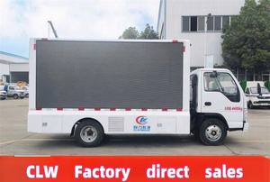Isuzu personalizado LED Van Truck 120Hp 4x2 publicidad camión ligero con RHD/LHD Diesel combustible publicidad digital <span class=keywords><strong>furgonetas</strong></span> - Product Image 6