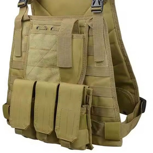 Chaleco Táctico PENTO INDUSTRY con Armazón Interno Sólido, Cierre de Pullover, Impermeable, con Cinturón de Amortiguación de Aire, Forro de Poliéster, para Hombre, Primavera - Product Image 4