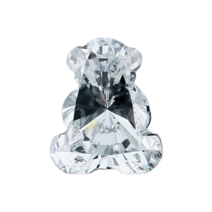 0.50CT to 5CT Teddy Bear Shape Synthetic Lab Grown Diamond HPHT CVD Loose Stone IGI GIA Certified Wholesale - Product Image 2