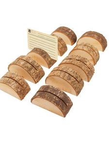 AZ ENTERPRISES AZE-WCH023 Porta Tarjetas de Visita de Madera Personalizado, Soporte para Tarjetas de Presentación de Madera Sólida, Color Madera Natural para Oficina - Product Image 6