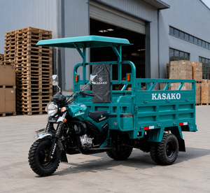 KASAKO Nueva Motocicleta de Cinco Ruedas de Bajo Costo, Motocarro de Carga Abierta a Gasolina - Product Image 1