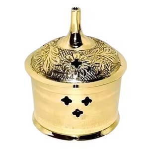 High On Trend Premium Brass Incense <b>Burner</b> Meditation Church Worship Prayer Room Decoration Use Incense <b>Burner</b> - Product Image 3