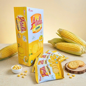 ขนมข้าวโพดอบกรอบ Atela 150 กรัม: จากทุ่งหญ้าอันแสนหวานสู่เตาอบทองคำ รวมรสชาติอันยิ่งใหญ่ไว้ในหนึ่งเดียว ผู้ผลิตขายส่ง OEM ODM จากเวียดนาม - Product Image 1